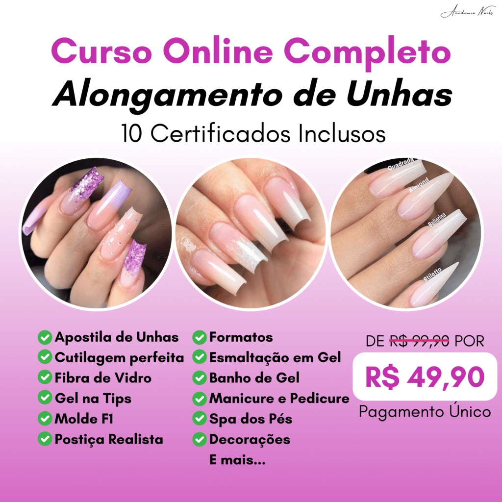 banner curso nail design